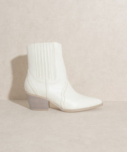 Dawn Paneled Western Bootie