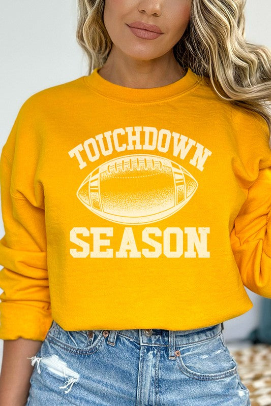 Fall Football Game Day Touchdown Season Sweatshirt